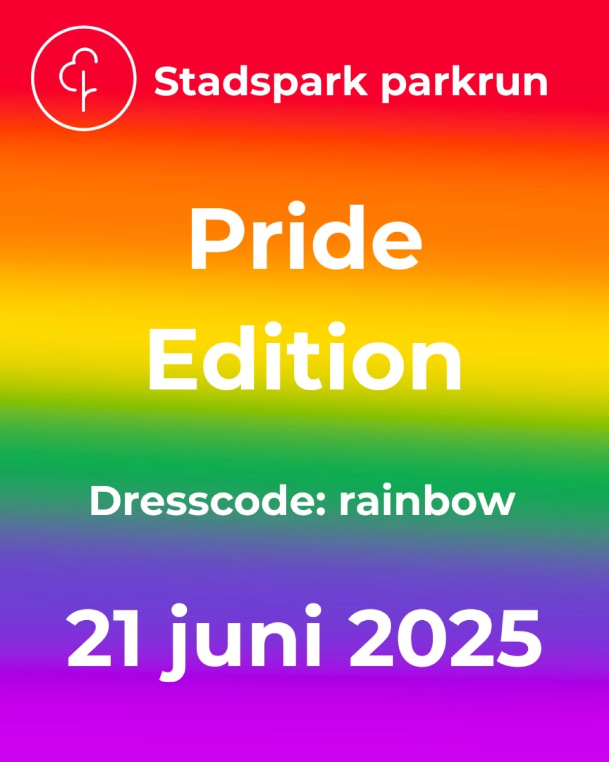 Pride Edition - Stadspark parkrun